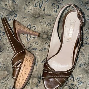 PRADA women’s Leather heels